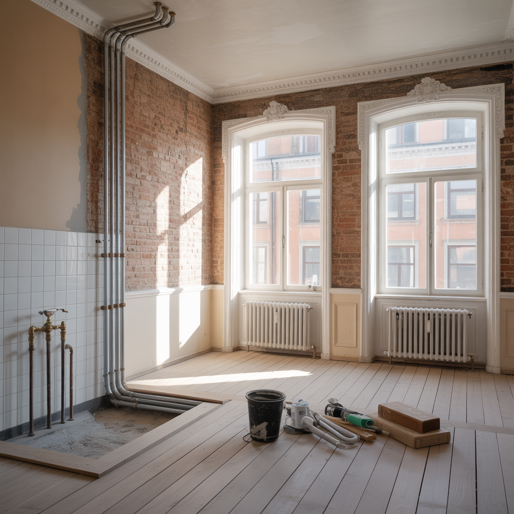 3.Vad paverkar priset vid renovering av en sekelskiftesbostad