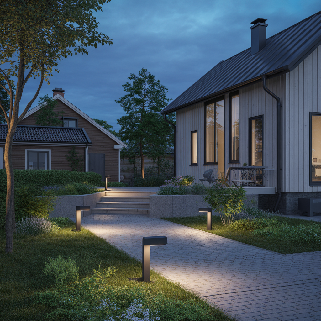 4.Fordelarna med att installera automatisk utomhusbelysning