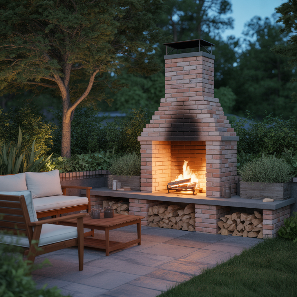 6.Hur du bygger en murad eldstad for mysiga kvallar utomhus