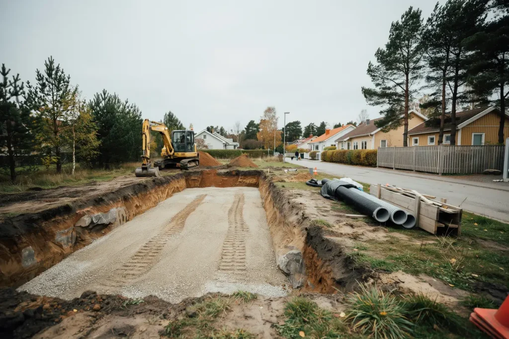 markarbete inf r husbygge checklista f r schaktning b righet och en stabil grund